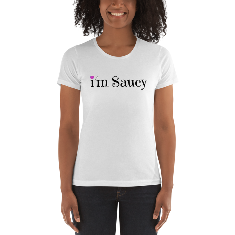 I'm Saucy Cotton T-Shirt