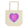 Little Miss Saucy Heart Eco Friendly Tote Bag