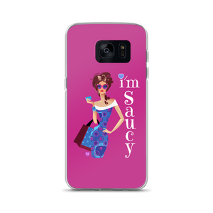 Saucy Girl Samsung (Multiple Series) Phone Case