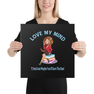 Mind My Mind Canvas Print