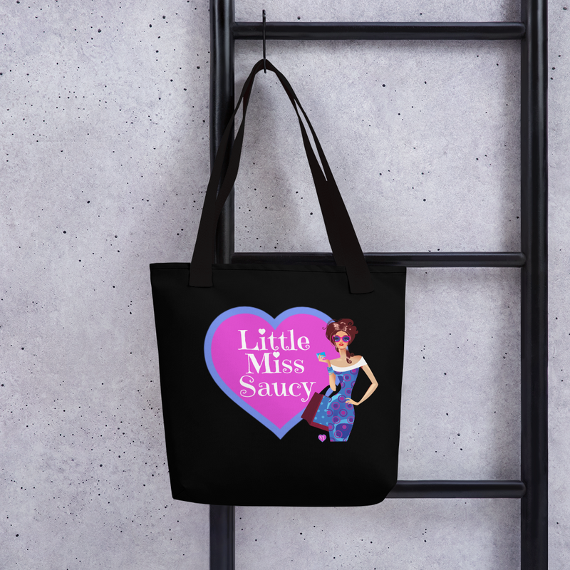 Little Miss Saucy Ladies Tote Bag