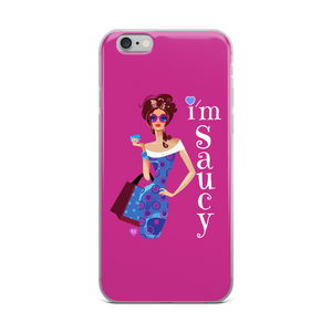 Saucy Girl iPhone (Multiple Series) Case