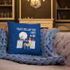 Swipe Right Throw Pillow