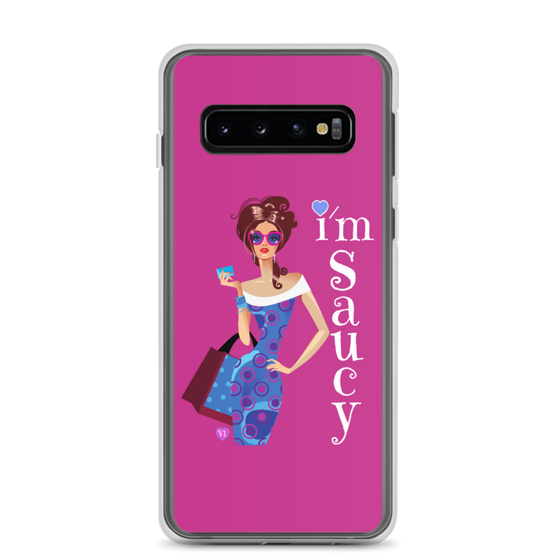 Saucy Girl Samsung (Multiple Series) Phone Case