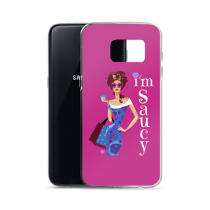 Saucy Girl Samsung (Multiple Series) Phone Case