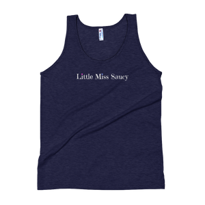 Little Miss Saucy Wordmark Tank Top