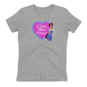 Little Miss Saucy Ladies Cotton T-Shirt