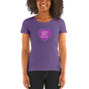 Little Miss Saucy Heart Tri-Blend T-Shirt